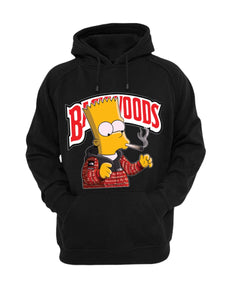 Backwoods Bart smoking Hoodie