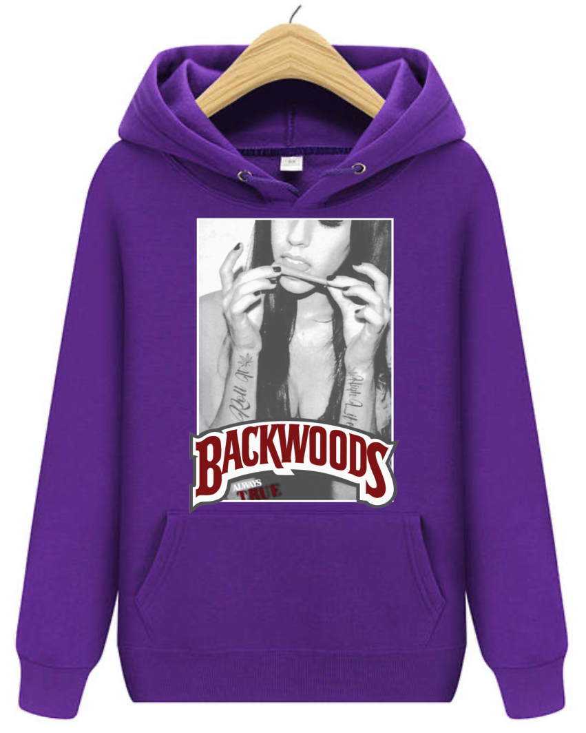 Backwoods online purple hoodie