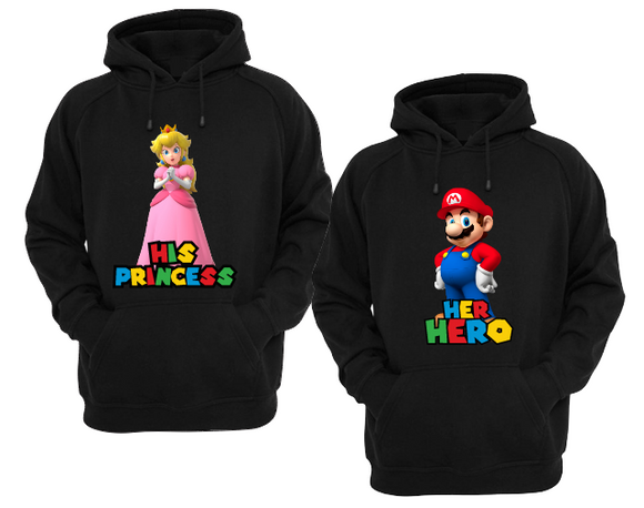 His and Hers Mario & Peach